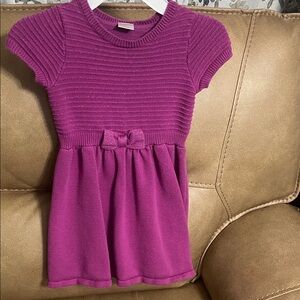Gymboree Purple Sweater Dress